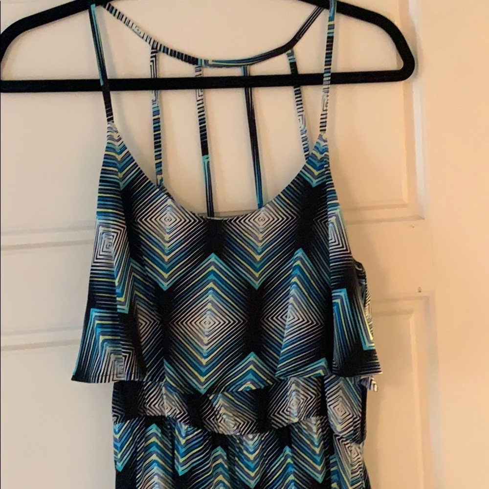 Great patterned maxi dress